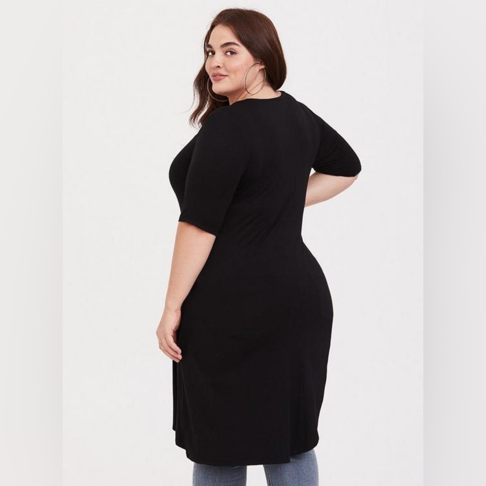 Super Soft Asymmetric Side Twist Tunic - image 3